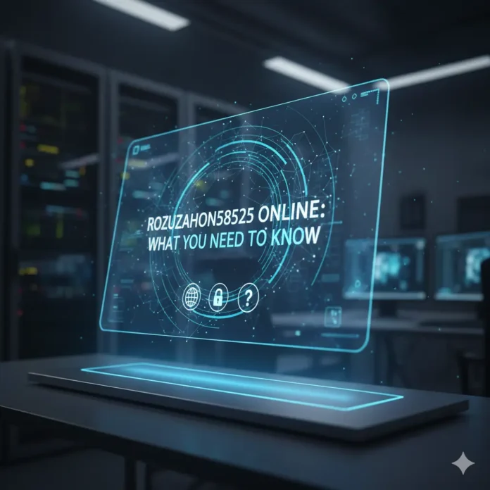 Rozuzahon58525 Online: What You Need to Know