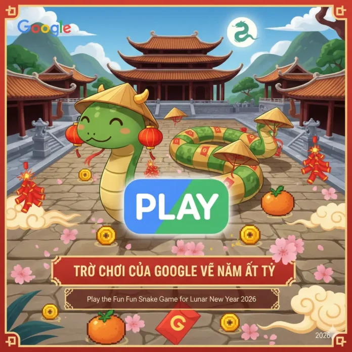 Trò Chơi Của Google Về Năm Ất Tỵ: Play the Fun Snake Game for Lunar New Year 2026