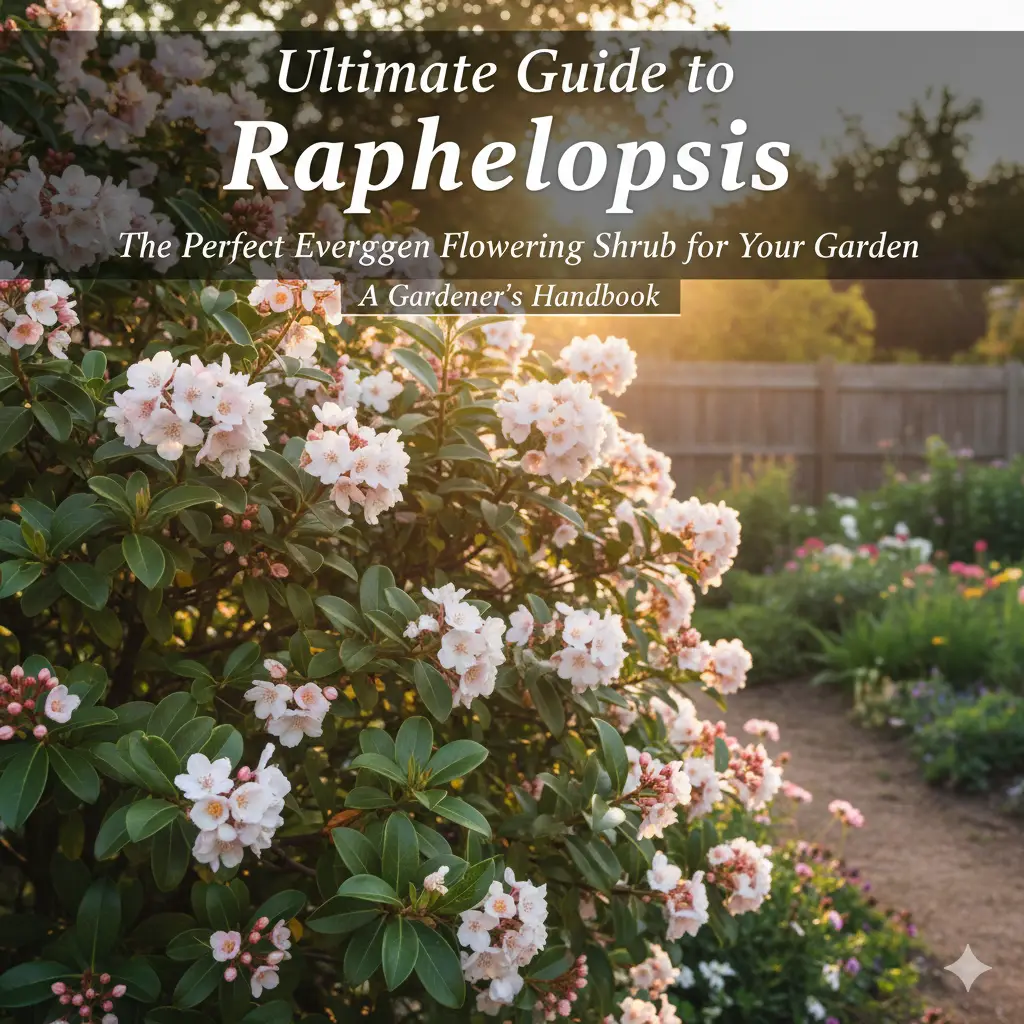 Ultimate Guide to Raphelopsis: The Perfect Evergreen Flowering Shrub for Your Garden