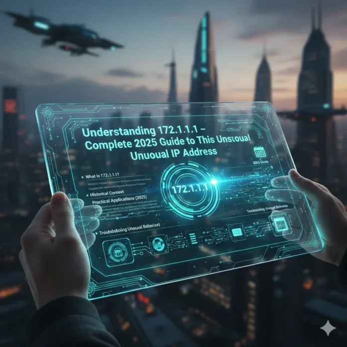Understanding 172.1.1.1 – Complete 2025 Guide to This Unusual IP Address