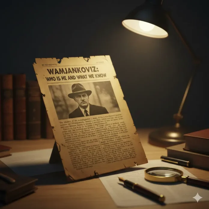 Wamjankoviz: Who Is He and What We Know