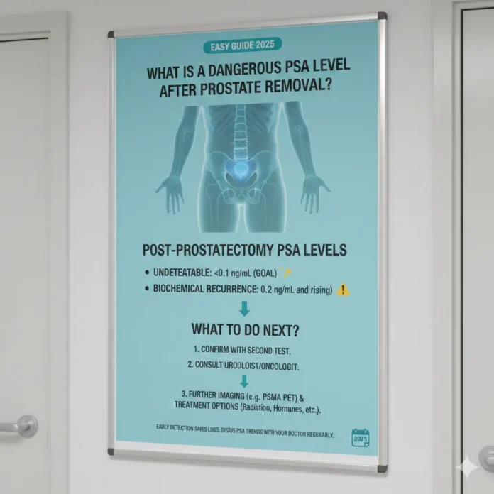 What Is A Dangerous PSA Level After Prostate Removal_ Easy Guide 2025 What Is A Dangerous PSA Level After Prostate Removal: Easy Guide 2025