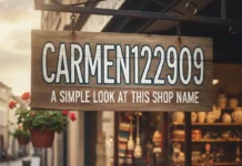 What Is Carmen122909? A Simple Look at This Shop Name