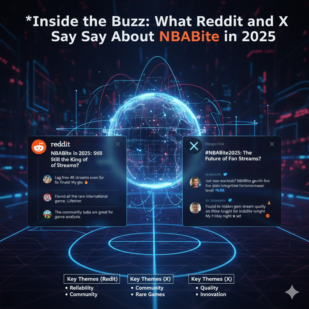 Inside the Buzz: What Reddit and X Say About NBABite in 2025