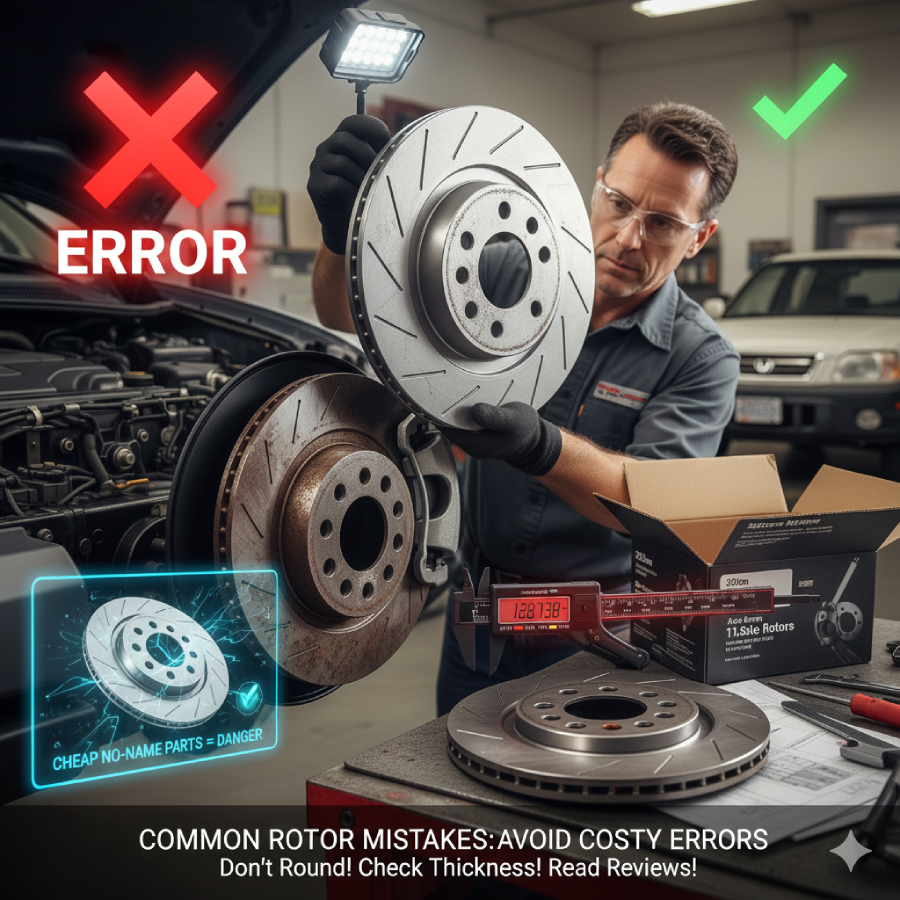 Common Mistakes When Shopping for 11.8897638 Inches Rotors
