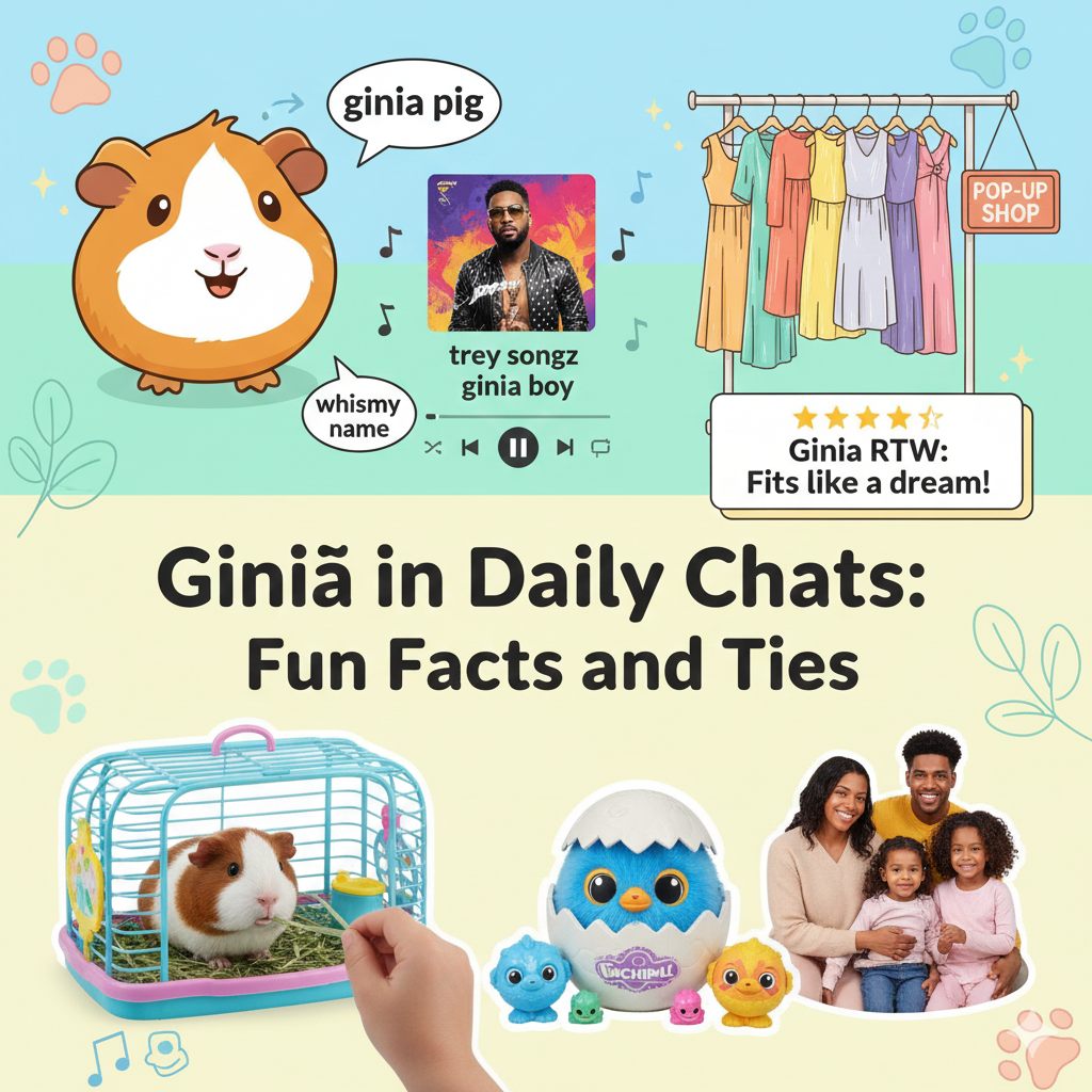 Giniä in Daily Chats: Fun Facts and Ties