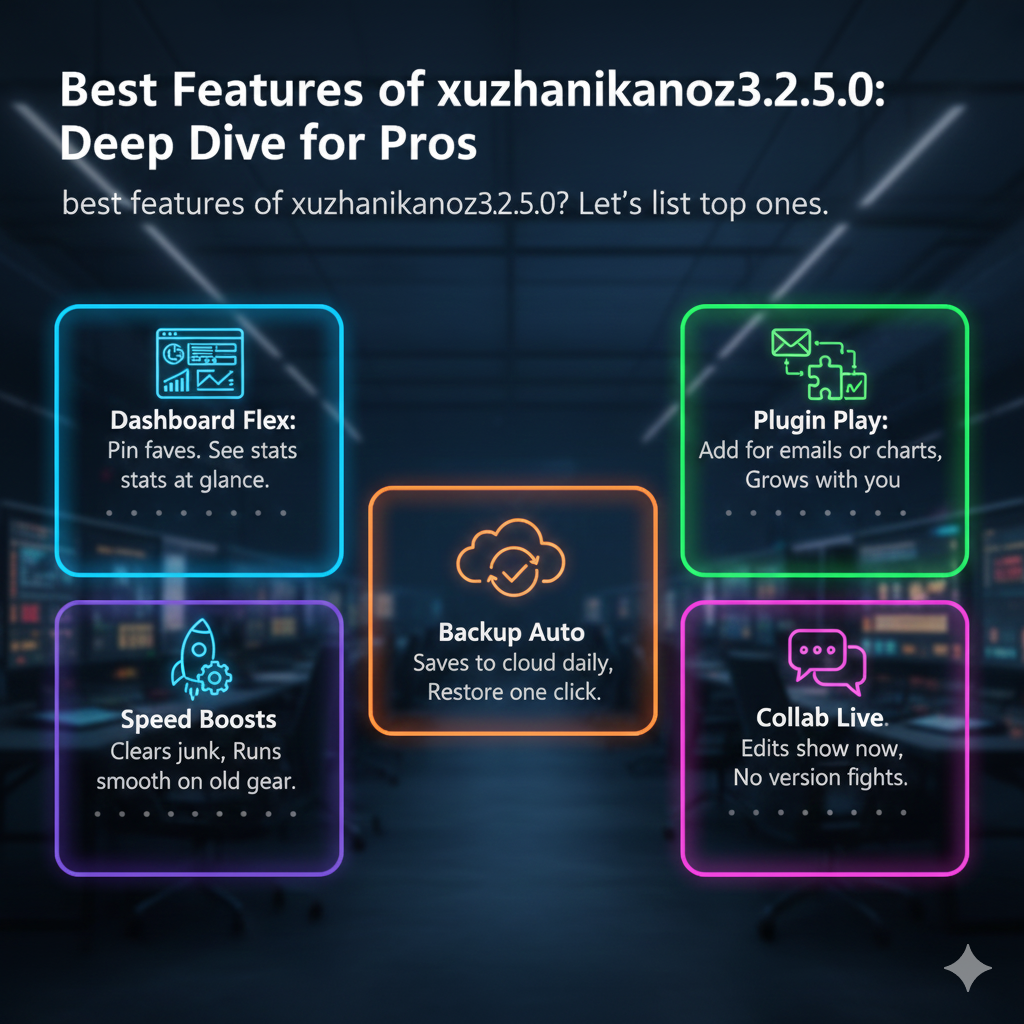 Best Features of xuzhanikanoz3.2.5.0: Deep Dive for Pros