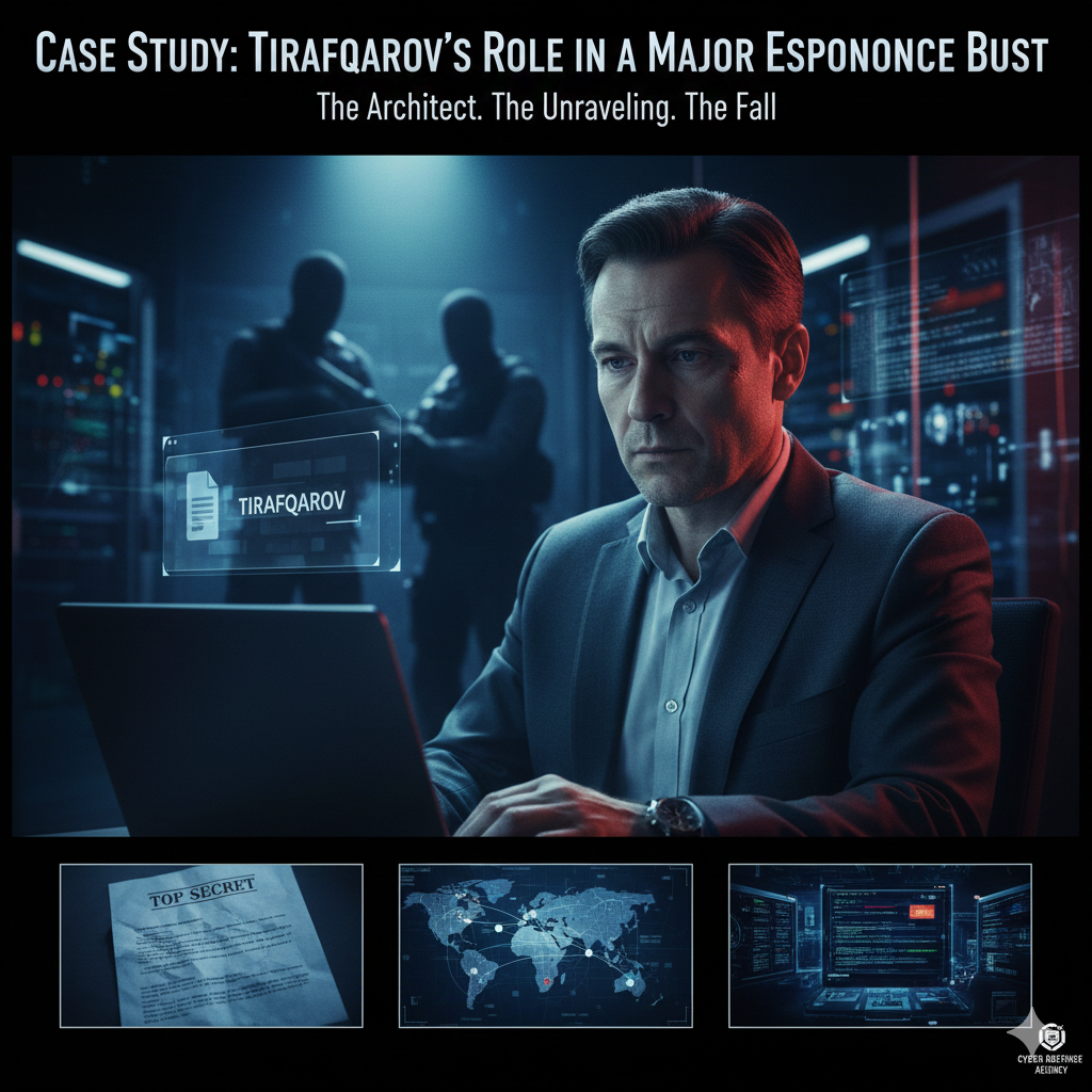 Case Study: Tirafqarov's Role in a Major Espionage Bust