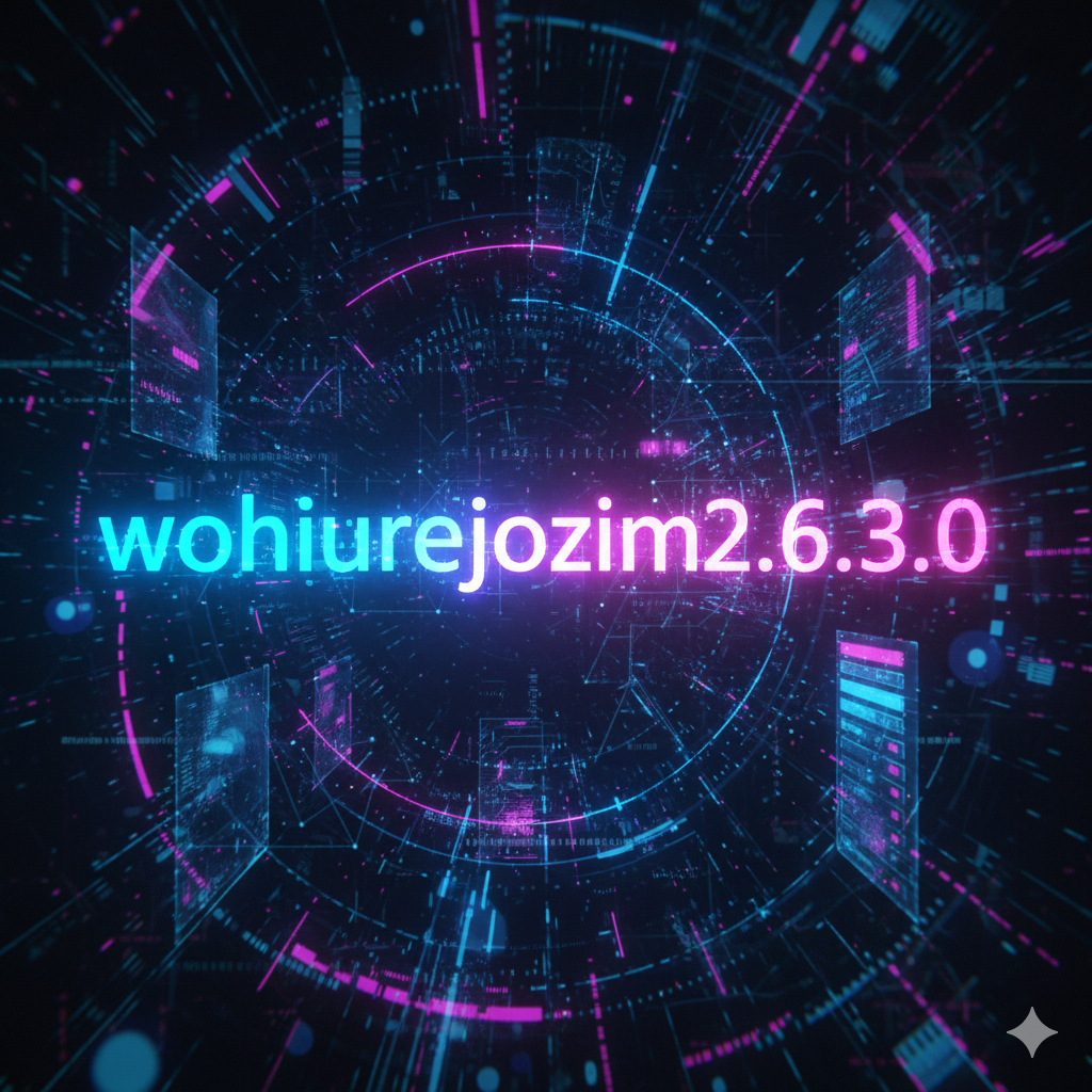 Wohiurejozim2.6.3.0: Unraveling the Mystery of This Enigmatic Digital Code