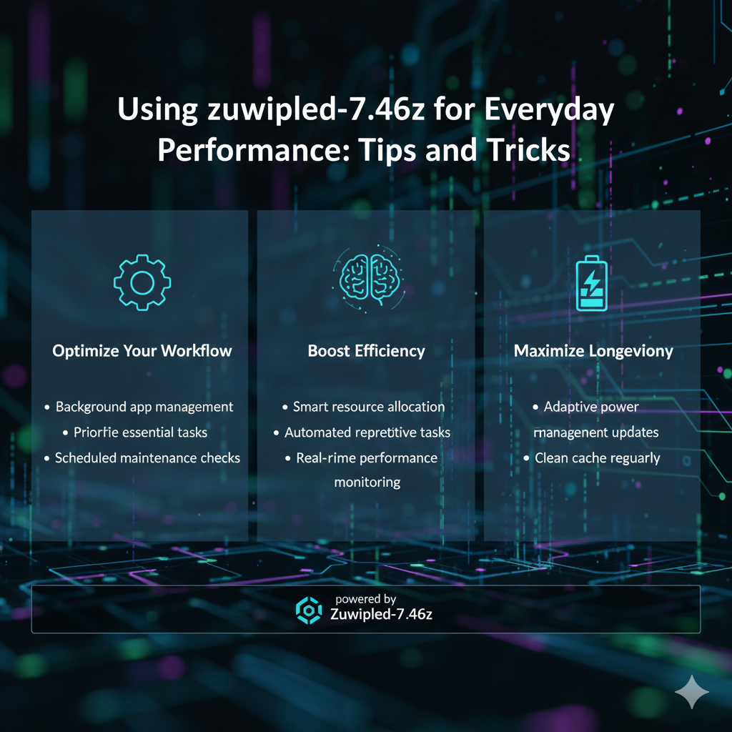 Using zuwipled-7.46z for Everyday Performance: Tips and Tricks