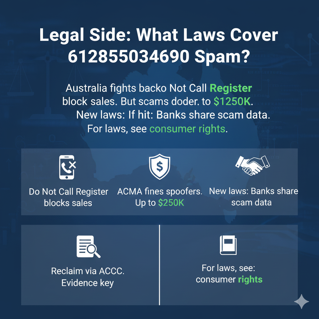 Legal Side: What Laws Cover 61285034690 Spam?