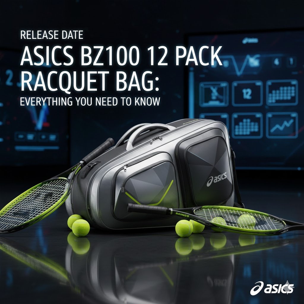 Release Date of ASICS BZ100 12 Pack Racquet Bag: Everything You Need to Know 