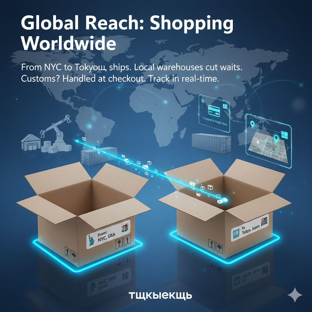 Global Reach: Shopping тщквыекщь Worldwide