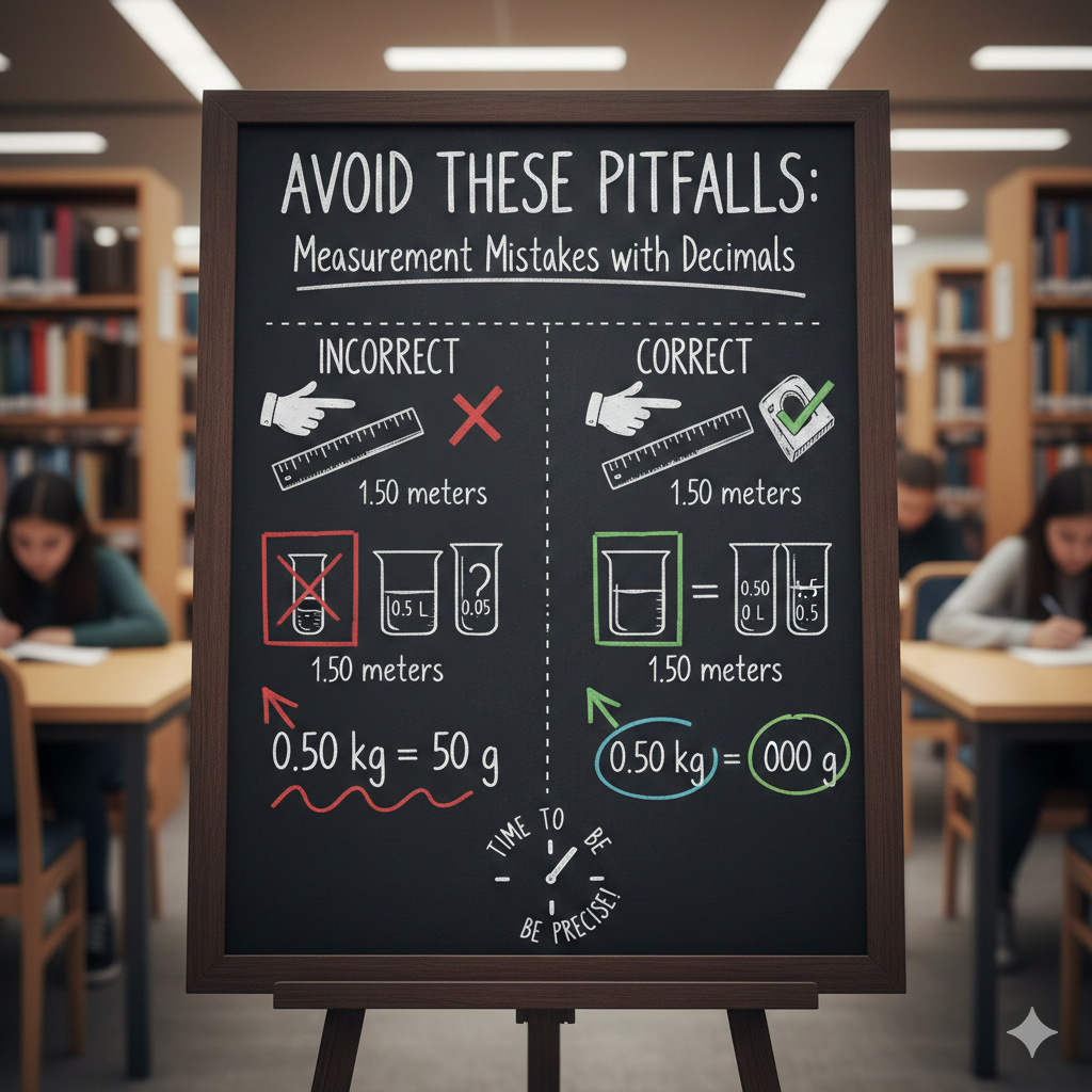 Avoid These Pitfalls: Measurement Mistakes with Decimals