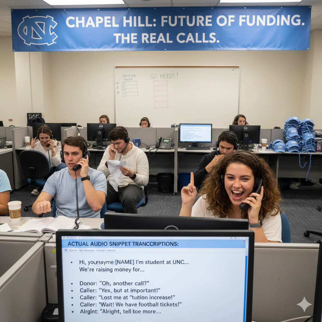 Real UNC Chapel Hill Fundraising Calls – What They Actually Sound Like