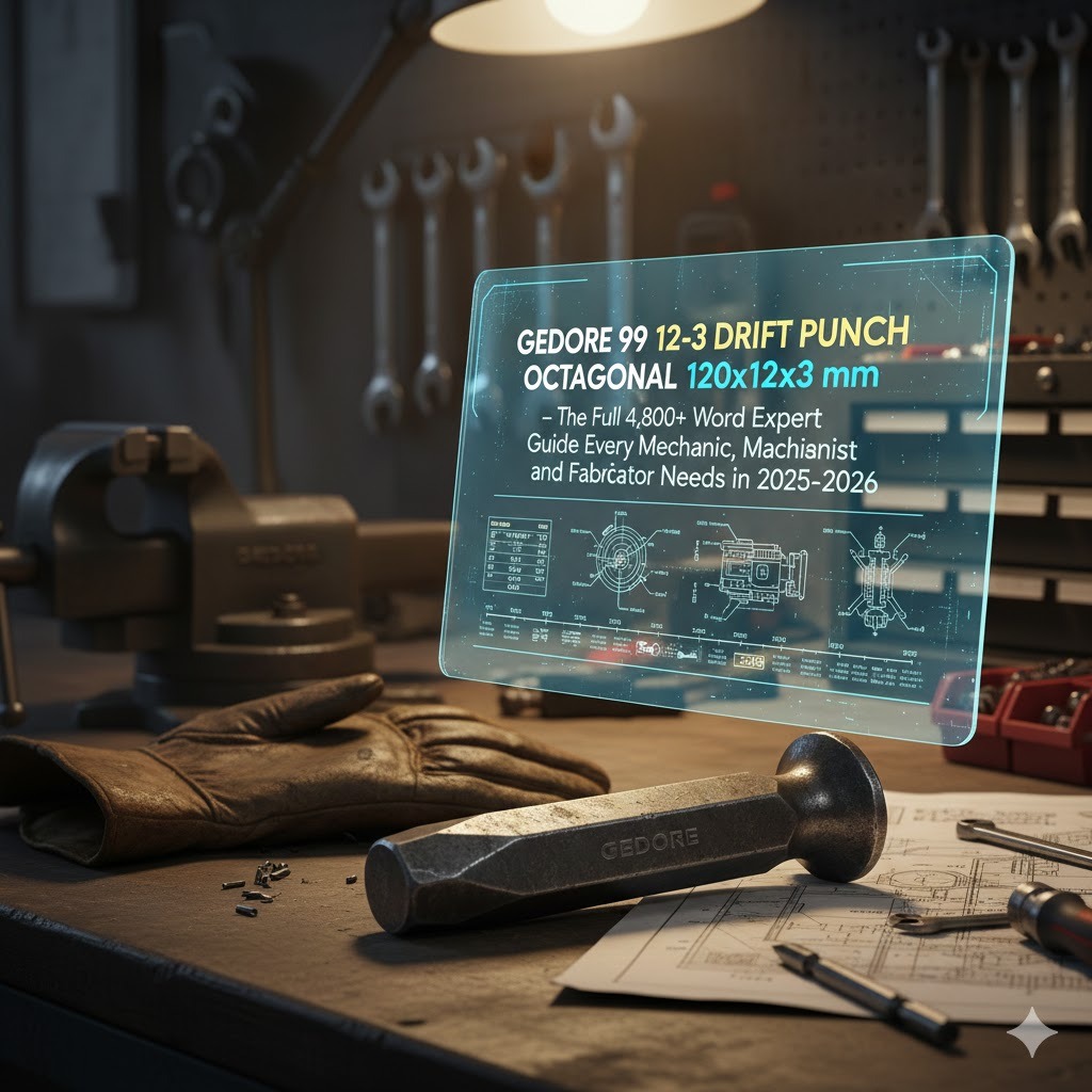 Gedore 99 12-3 Drift Punch Octagonal 120x12x3 mm – The Full 4,800+ Word Expert Guide Every Mechanic, Machinist and Fabricator Needs in 2025–2026