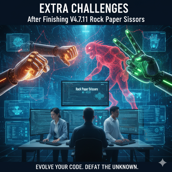 Extra Challenges After Finishing 4.7.11 Rock Paper Scissors