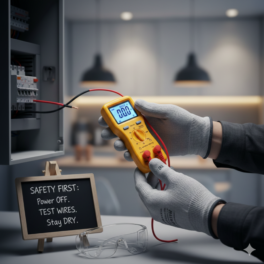 Safety First Before You Wire