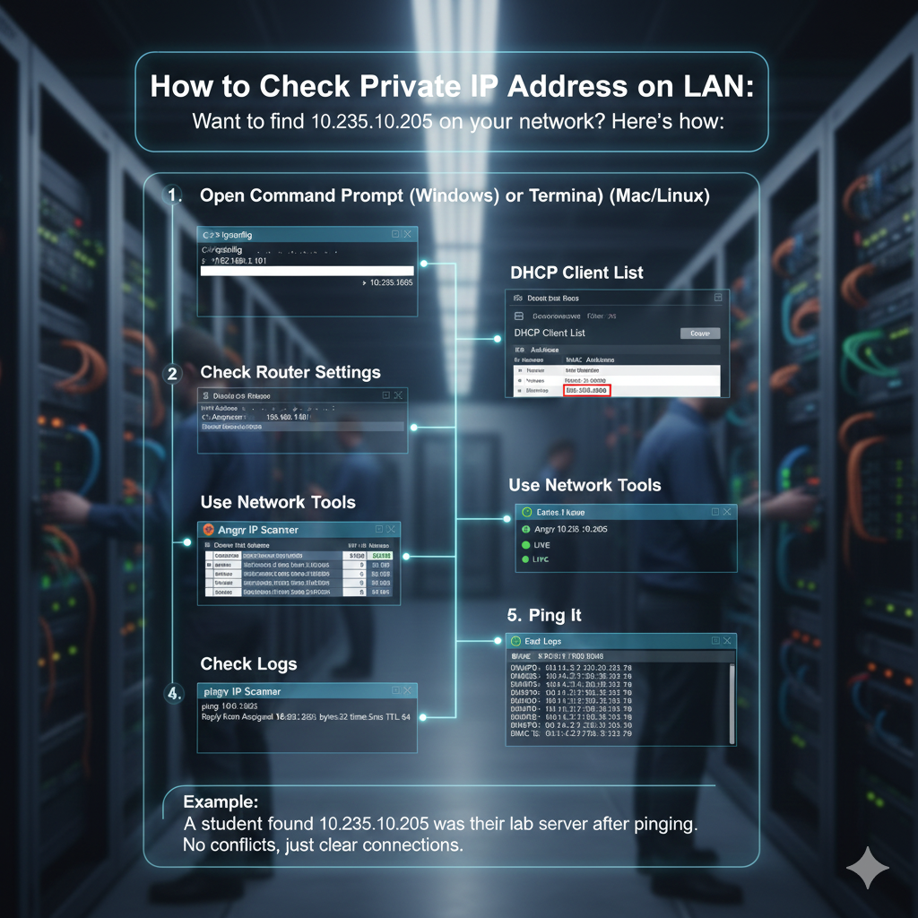 How to Check Private IP Address on LAN: Step-by-Step