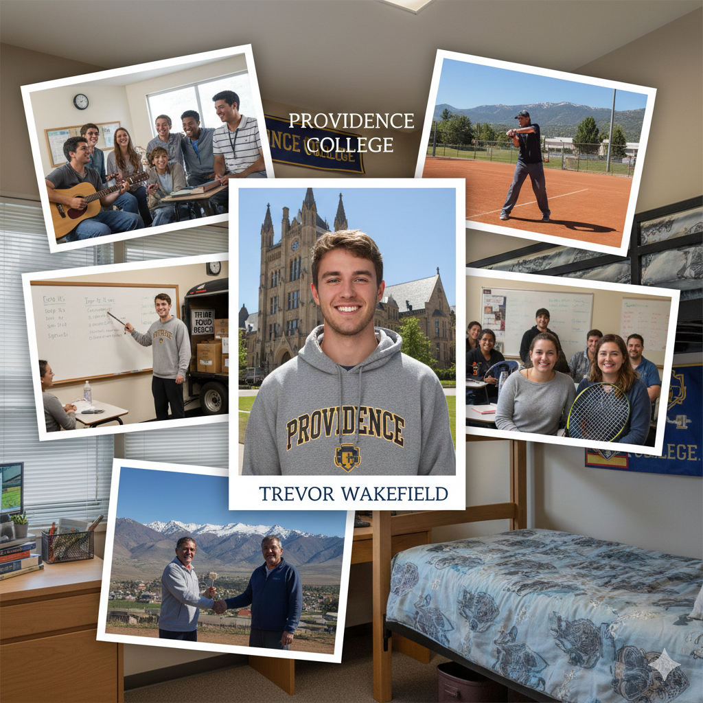 Education and College Days: Trevor Wakefield at Providence College