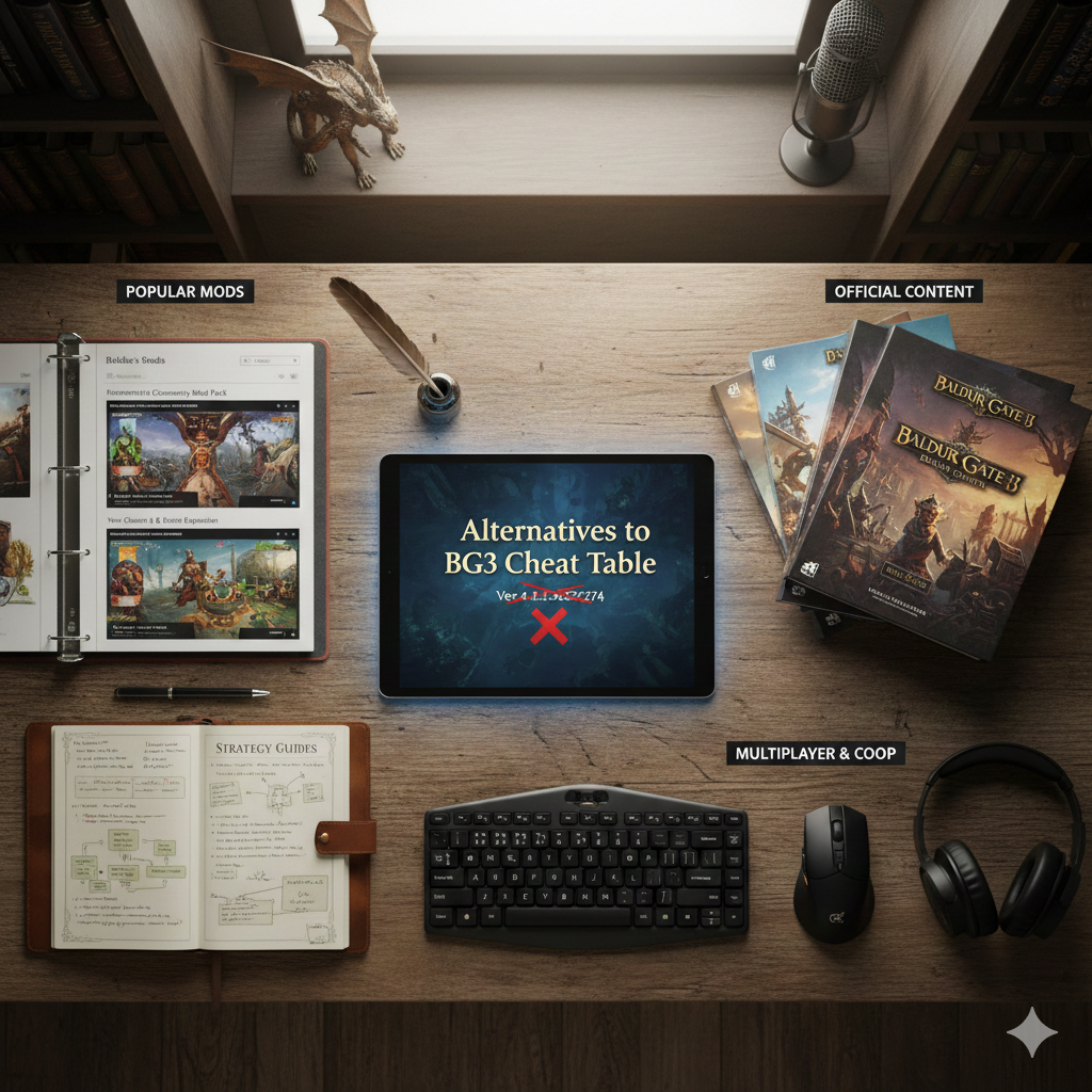 Alternatives to BG3 Cheat Table Ver 4.1.1.3622274