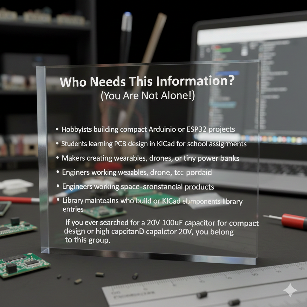 Who Needs This Information? (You Are Not Alone!)