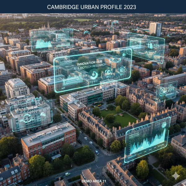 Demo Area 11 Profile 2023 Cambridge: Age and Diversity Insights