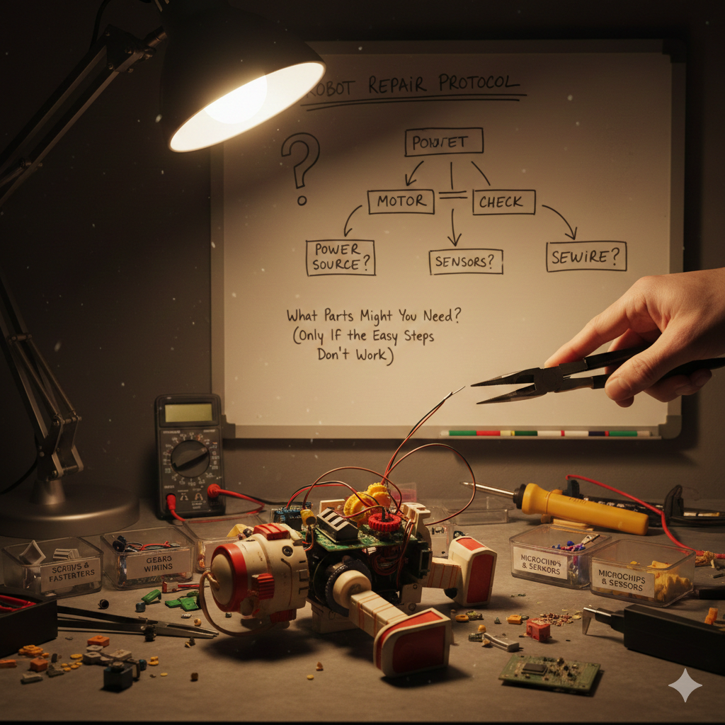 What Parts Might You Need? (Only If the Easy Steps Don’t Work)