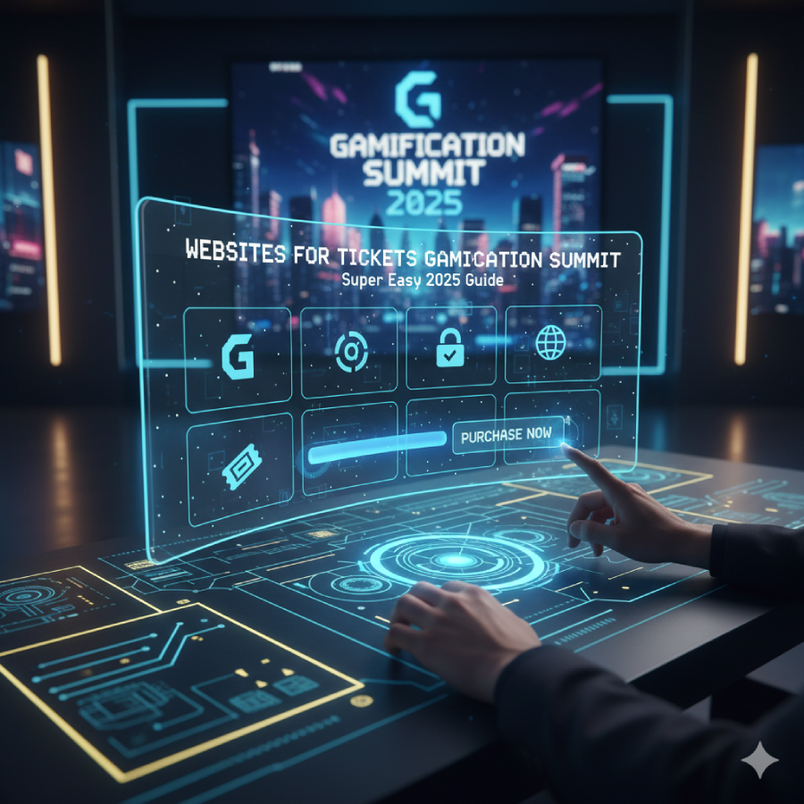 Websites For Tickets  GamificationSummit: Super Easy 2025 Guide