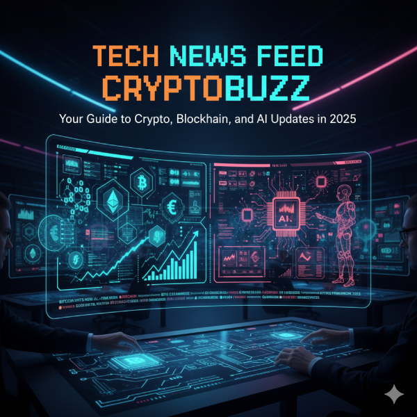 Tech News Feedcryptobuzz – Your Guide to Crypto, Blockchain, and AI Updates in 2025