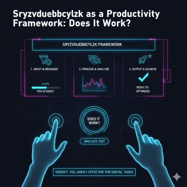 Sryzvduebbcylzk as a Productivity Framework: Does It Work?