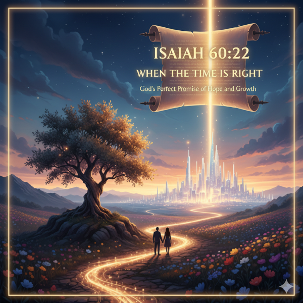 Isaiah 60:22 When The Time Is Right – God’s Perfect Promise of Hope and Growth
