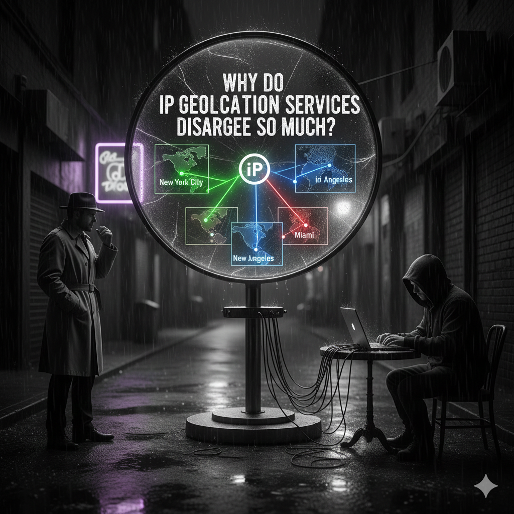 Why Do IP Geolocation Services Disagree So Much?