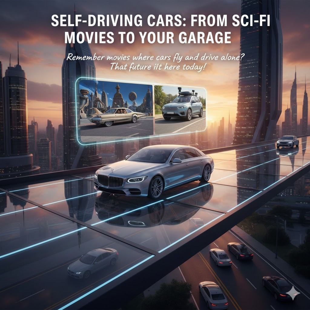 Self-Driving Cars: From Sci-Fi Movies to Your Garage