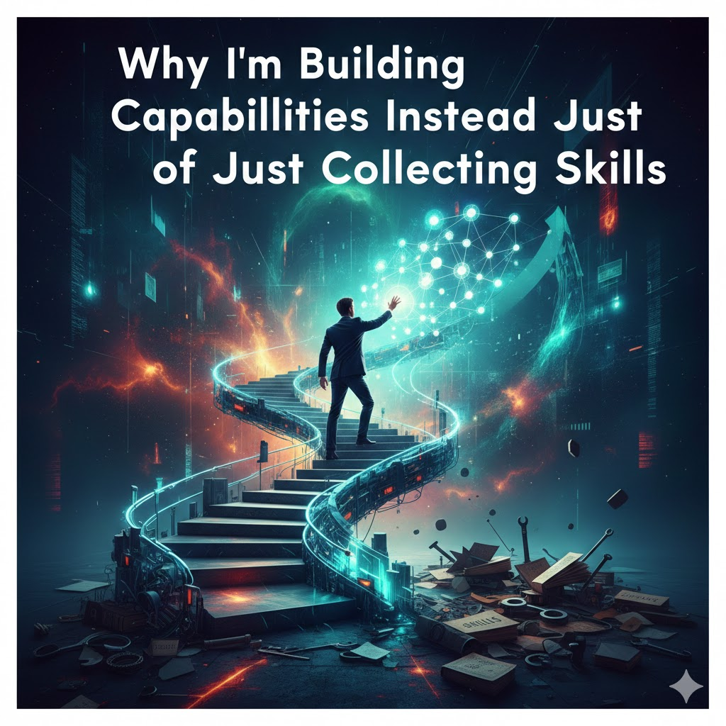 Why I'm Building Capabilities Instead of Just Collecting Skills