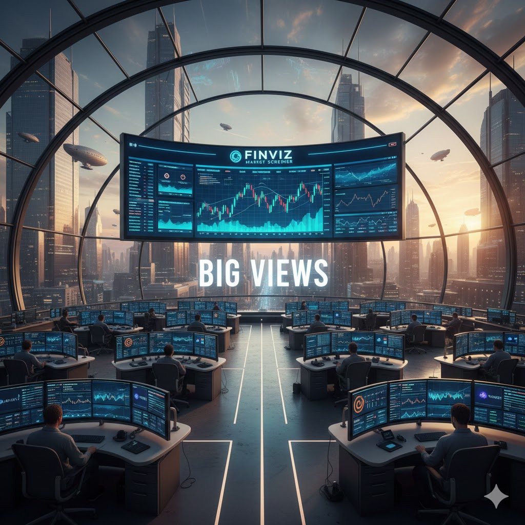 Finviz Market Screener: Big Views