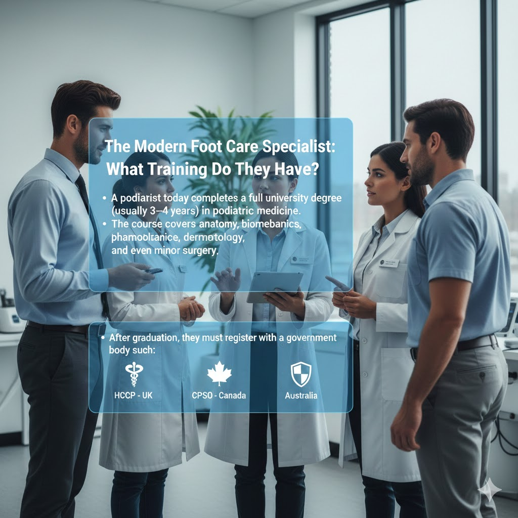 The Modern Foot Care Specialist: What Training Do They Have?