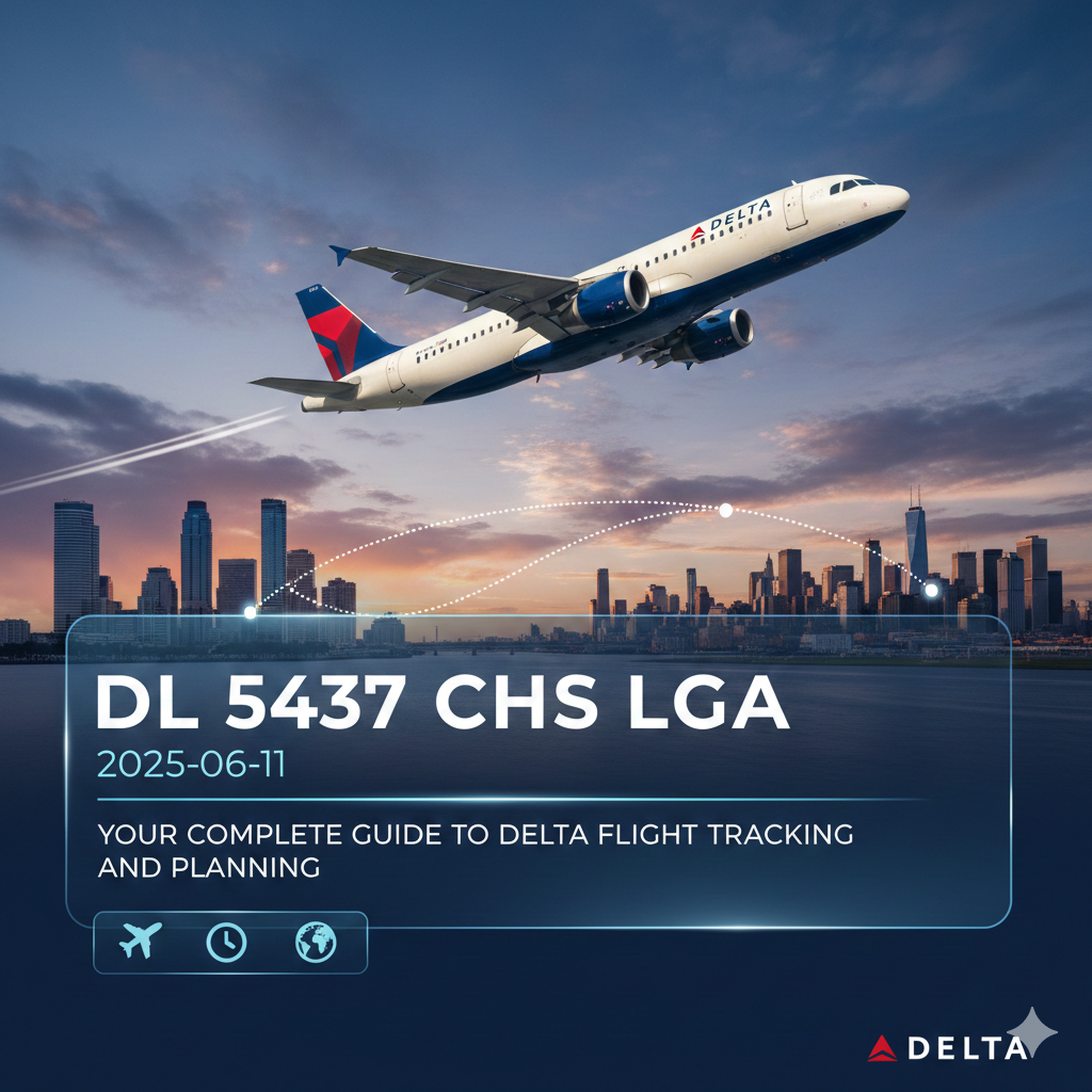 DL 5437 CHS LGA 2025-06-11: Your Complete Guide to Delta Flight Tracking and Planning