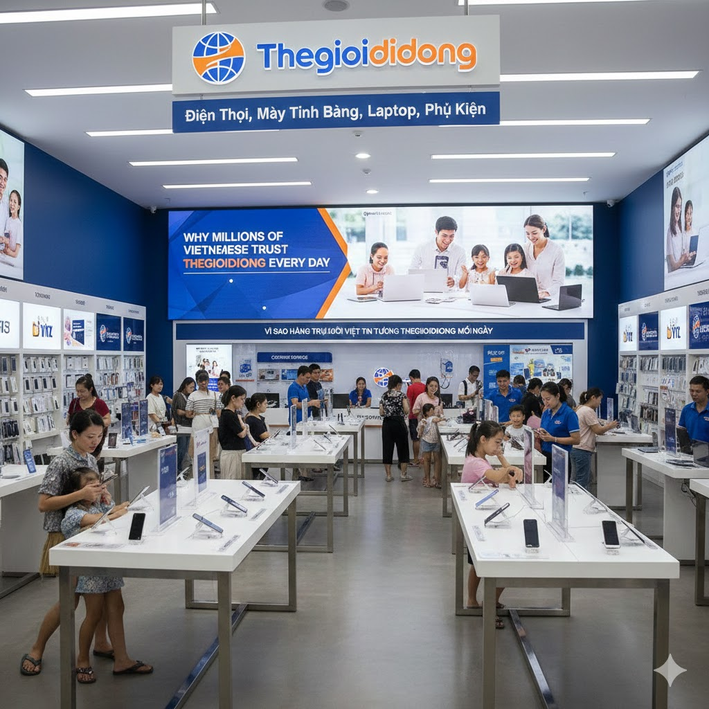 Why Millions of Vietnamese Trust Thegioididong Every Day