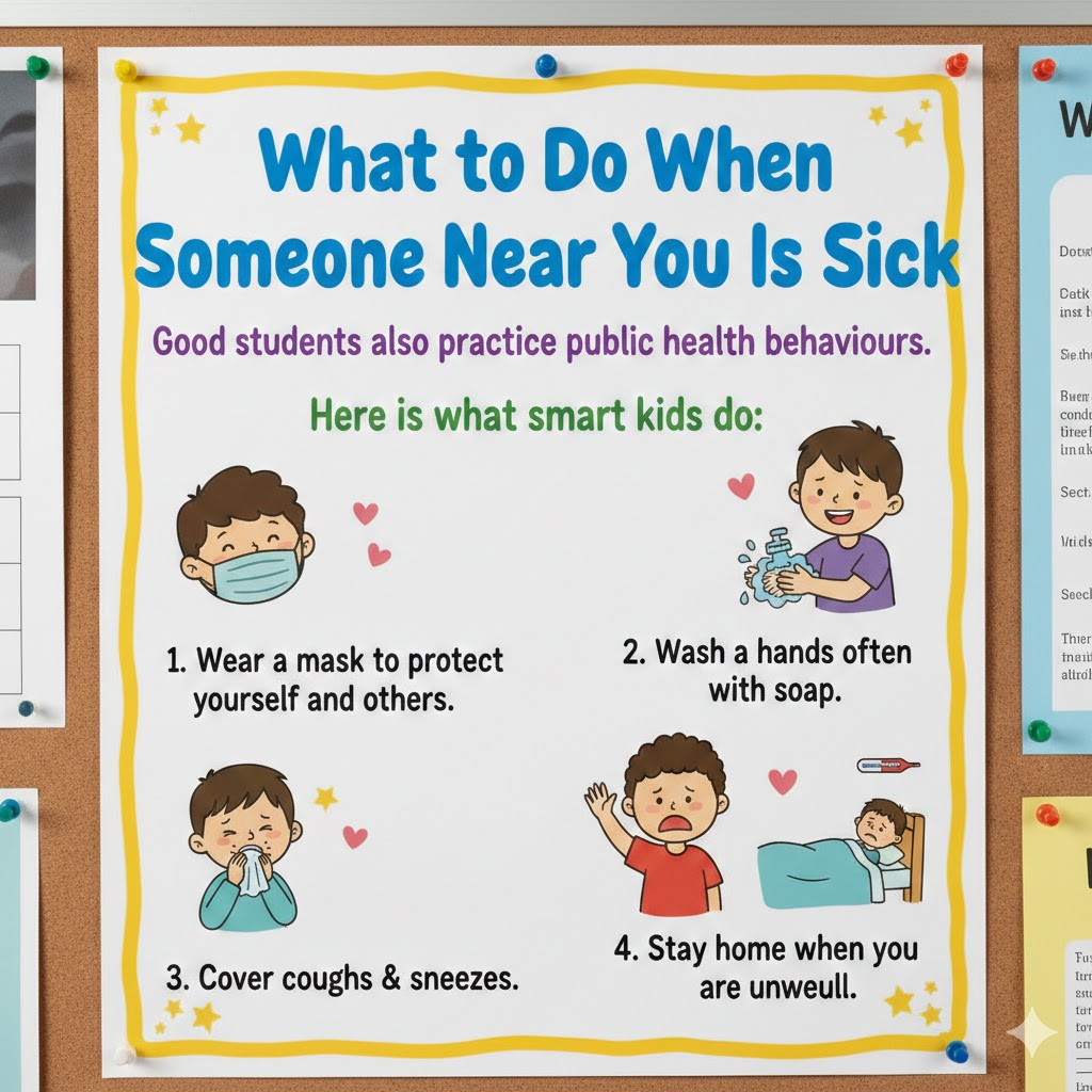 What to Do When Someone Near You Is Sick