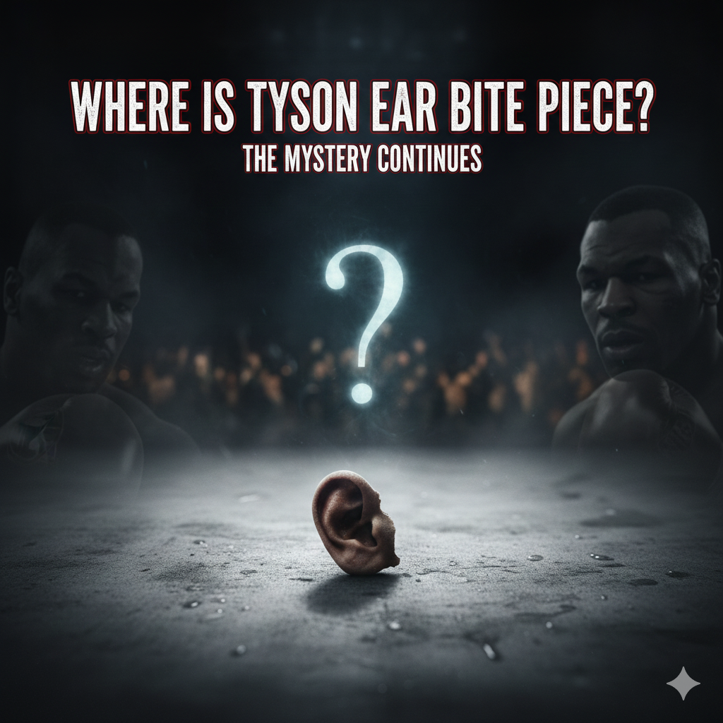 Where Is Tyson Ear Bite Piece? The Mystery Continues