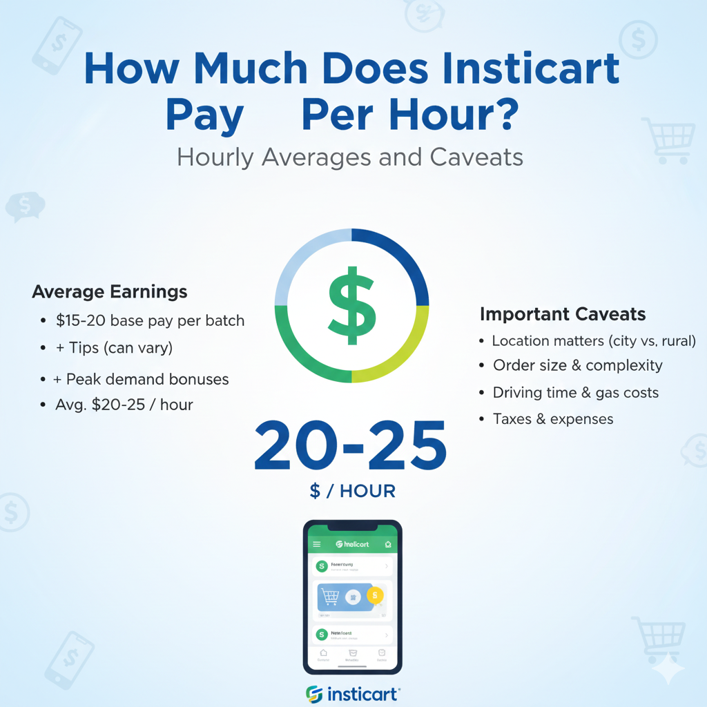 How Much Does Instacart Pay Per Hour? Hourly Averages and Caveats