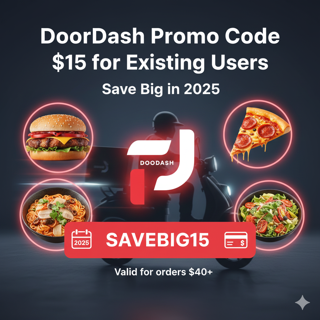 DoorDash Promo Code $15 for Existing Users: Save Big in 2025