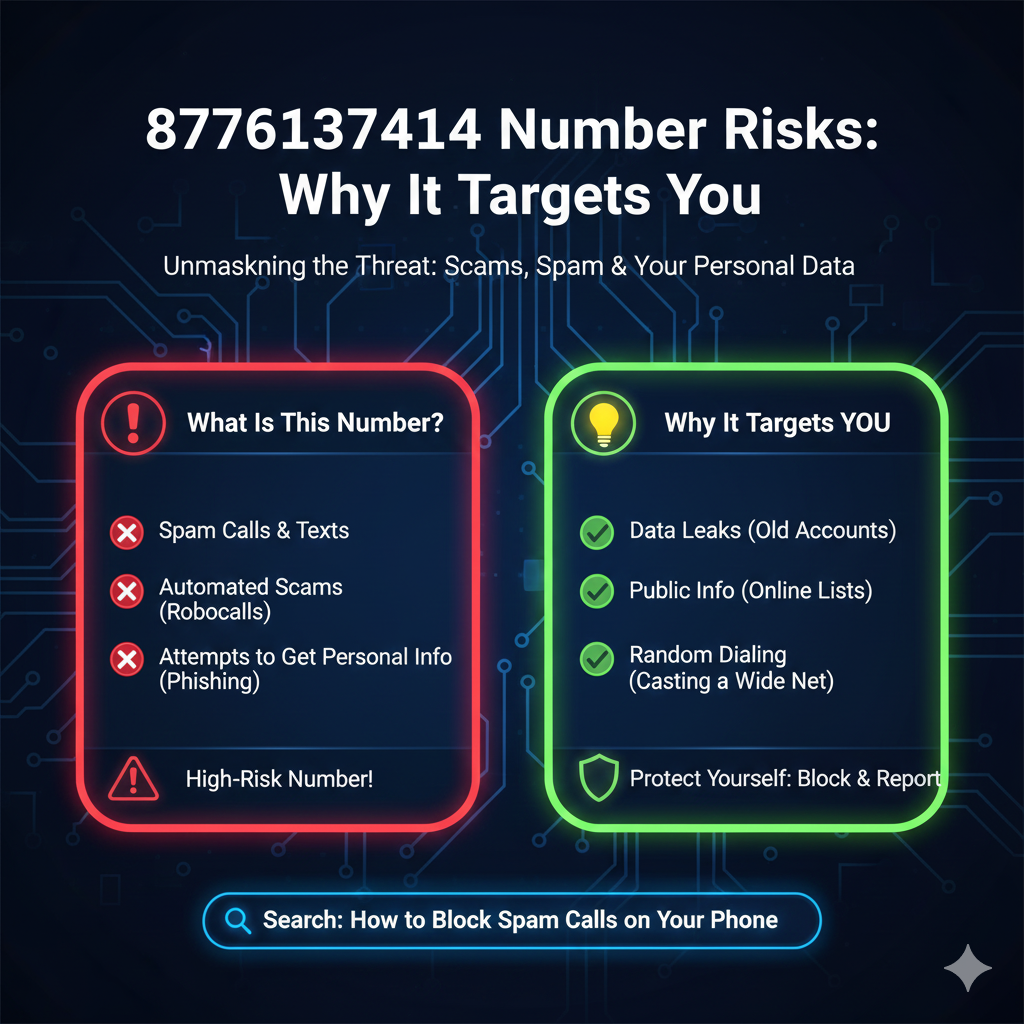 8776137414 Number Risks: Why It Targets You