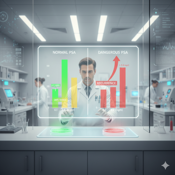 Normal vs Dangerous PSA Levels After Prostate Removal