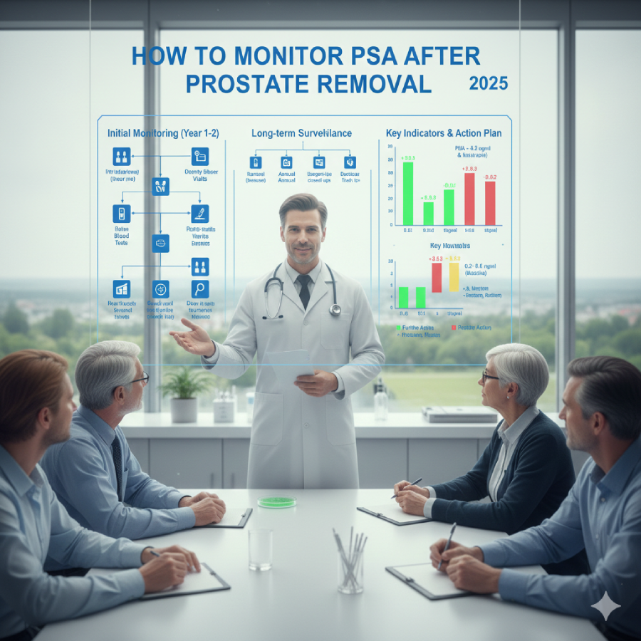How to Monitor PSA After Prostate Removal