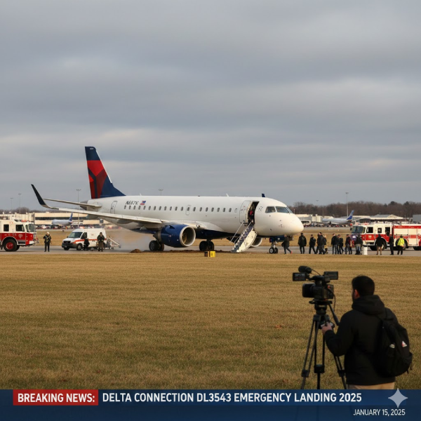What Happened: Delta Connection DL3543 Emergency Landing 2025