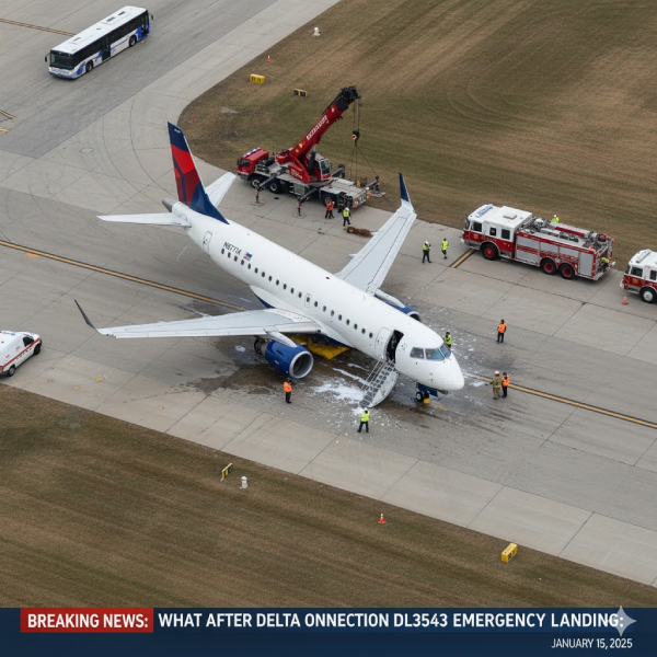 What After Delta Connection DL3543 Emergency Landing