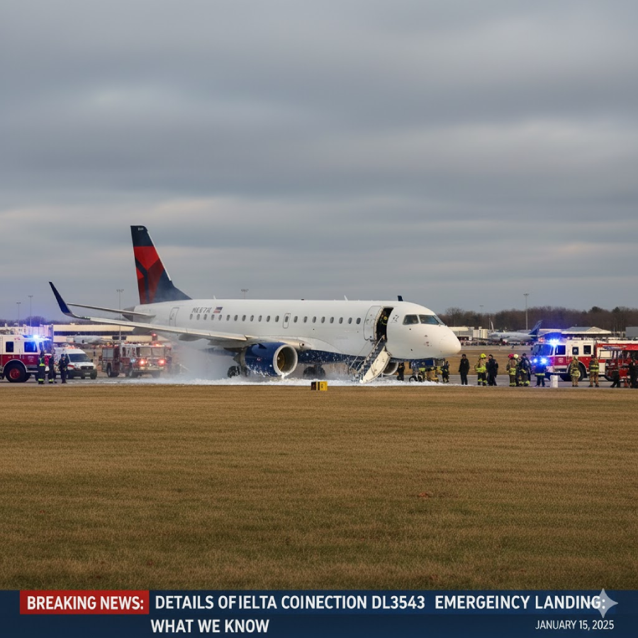 Details of Delta Connection DL3543 Emergency Landing: What Know