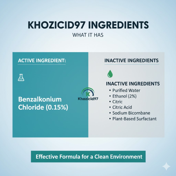 Khozicid97 Ingredients: What It Has
